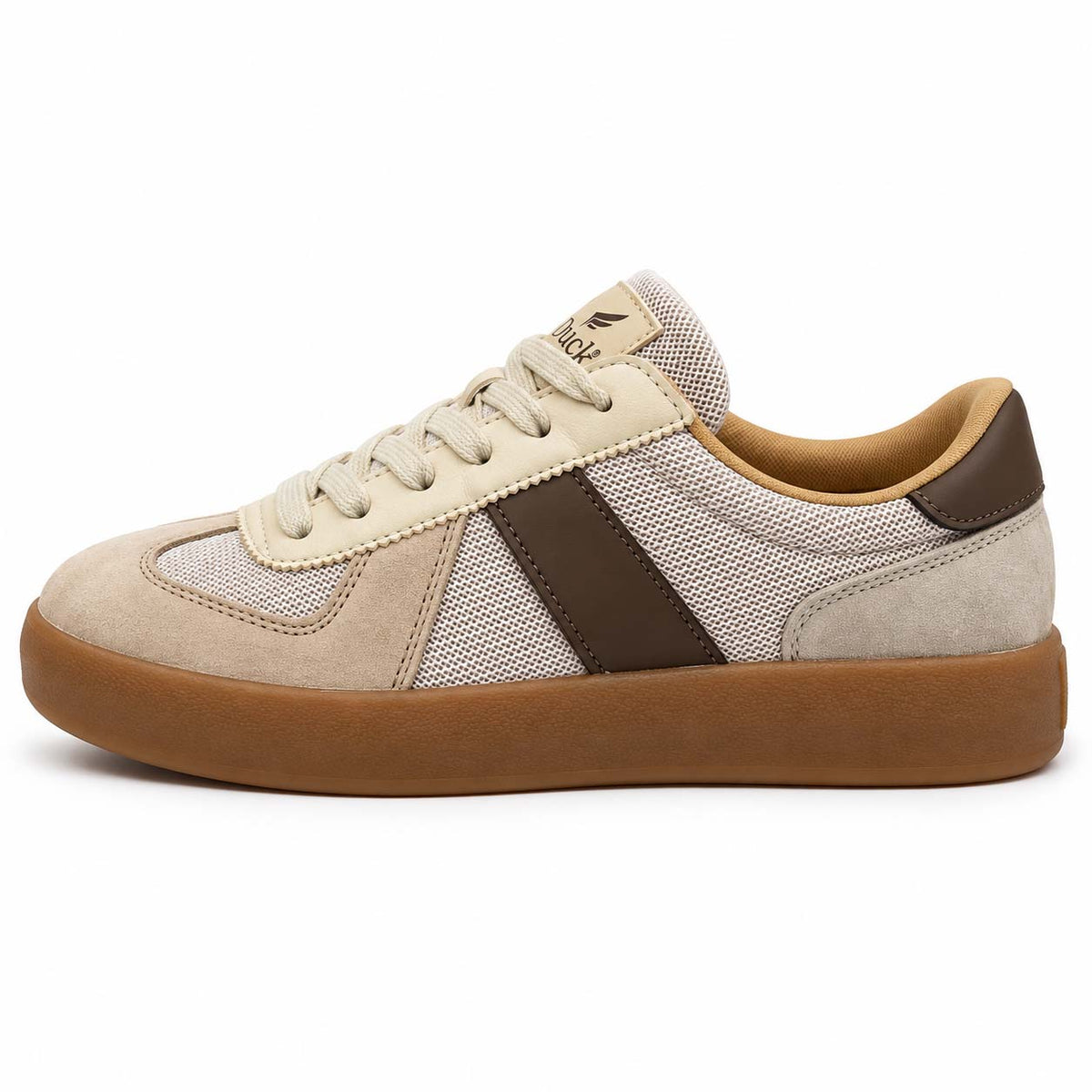 Lotfy men's retro sneakers in beige, 84751-8907