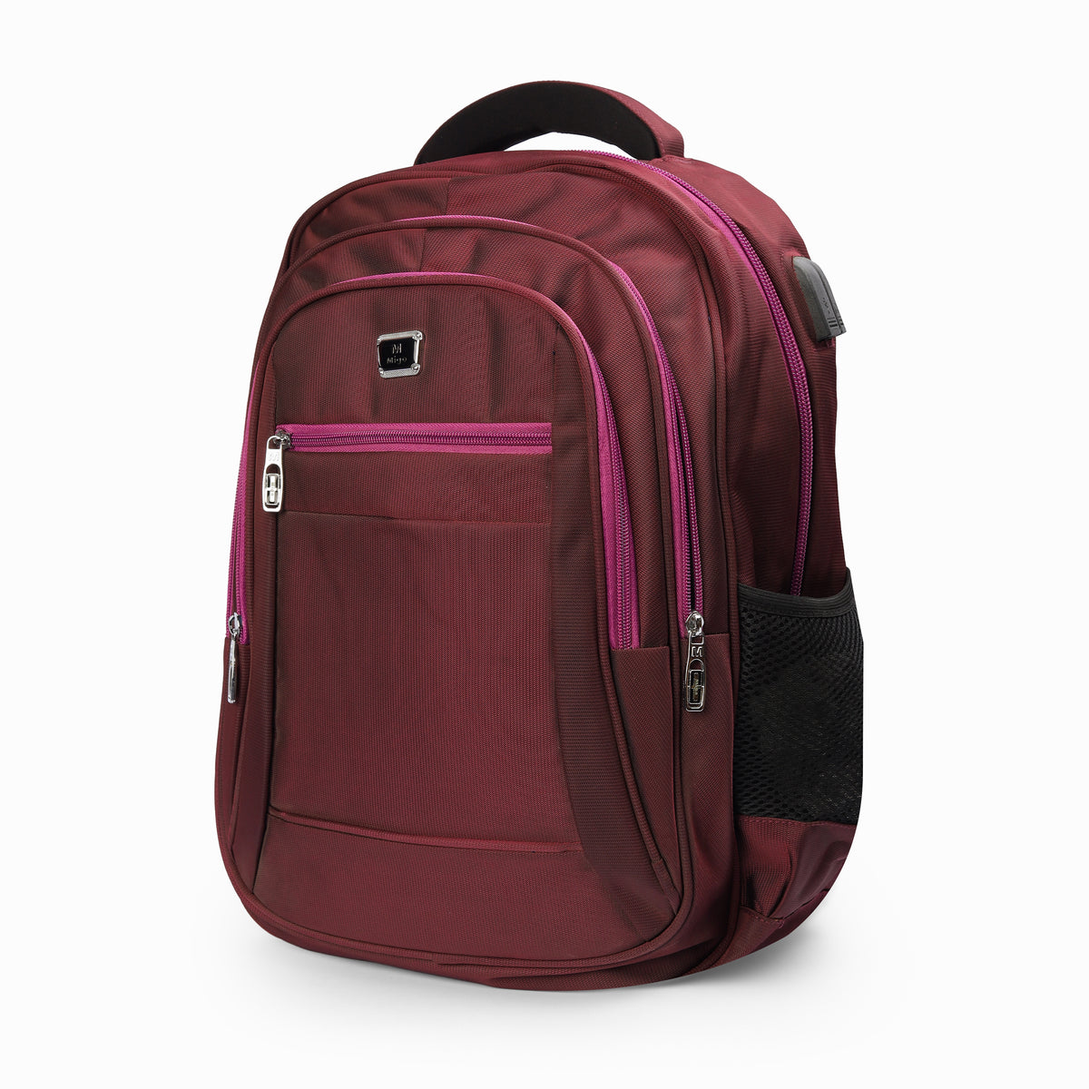Mego basic 18-inch backpack in maroon