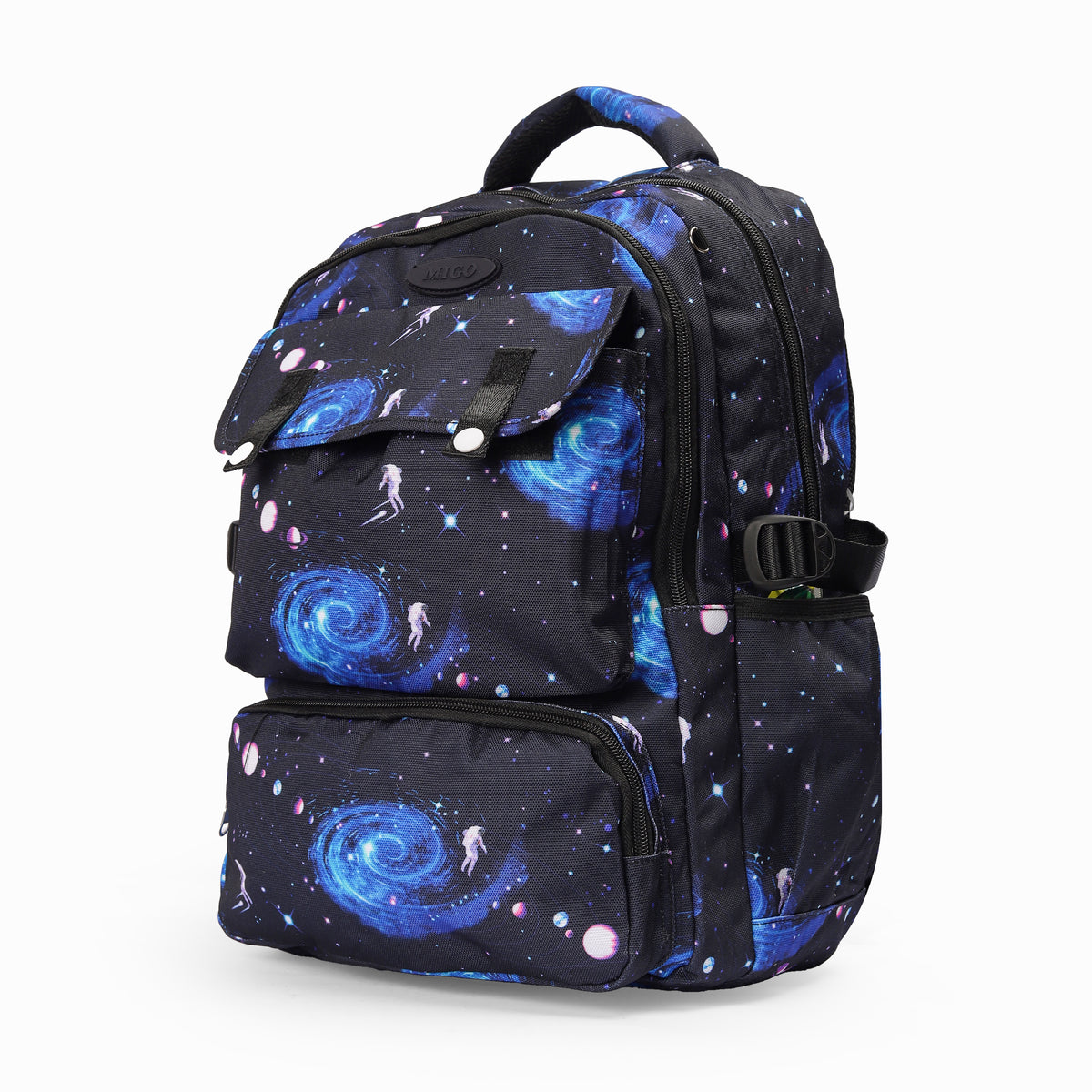 Mego space-themed kids' school backpack