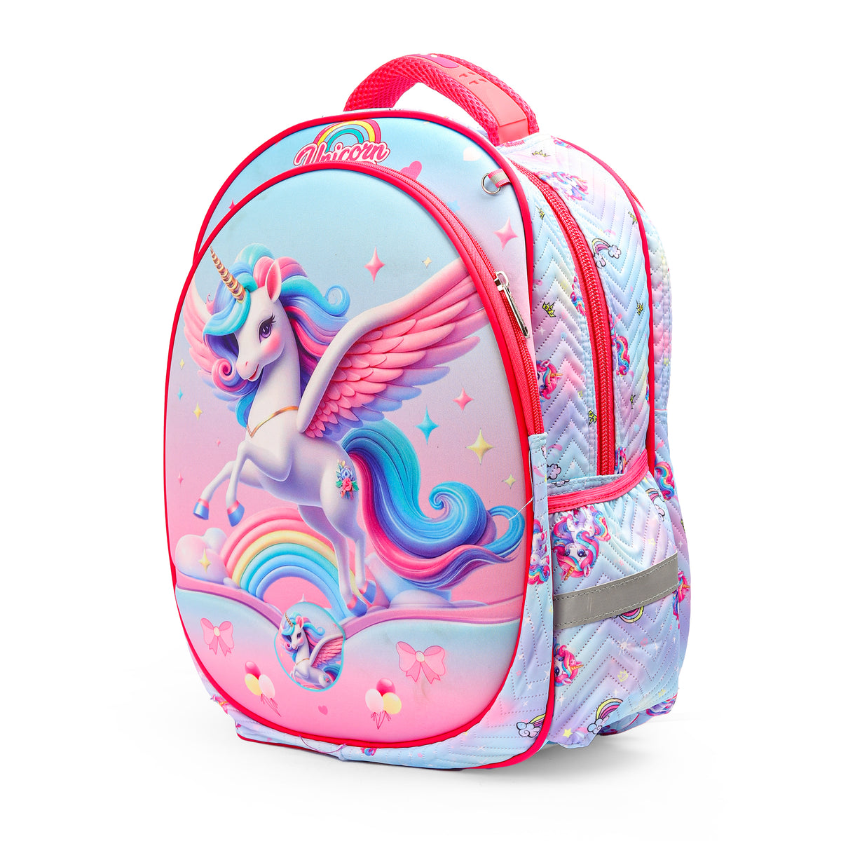 Mego unicorn kids' school backpack, 18 inch