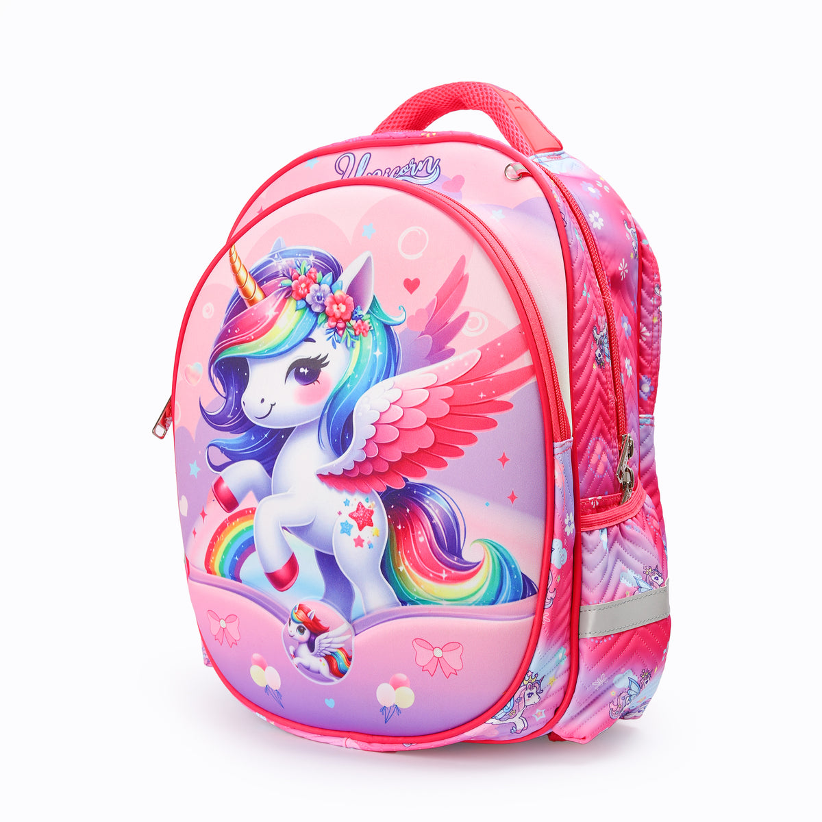 Mego unicorn kids' school backpack, 18 inch
