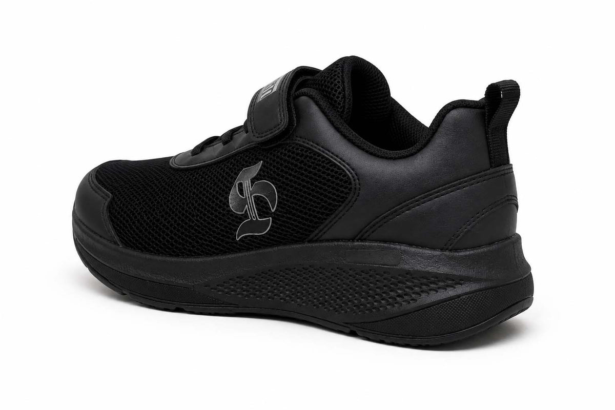 Step Cash kids' school shoe in black, 44021-6011