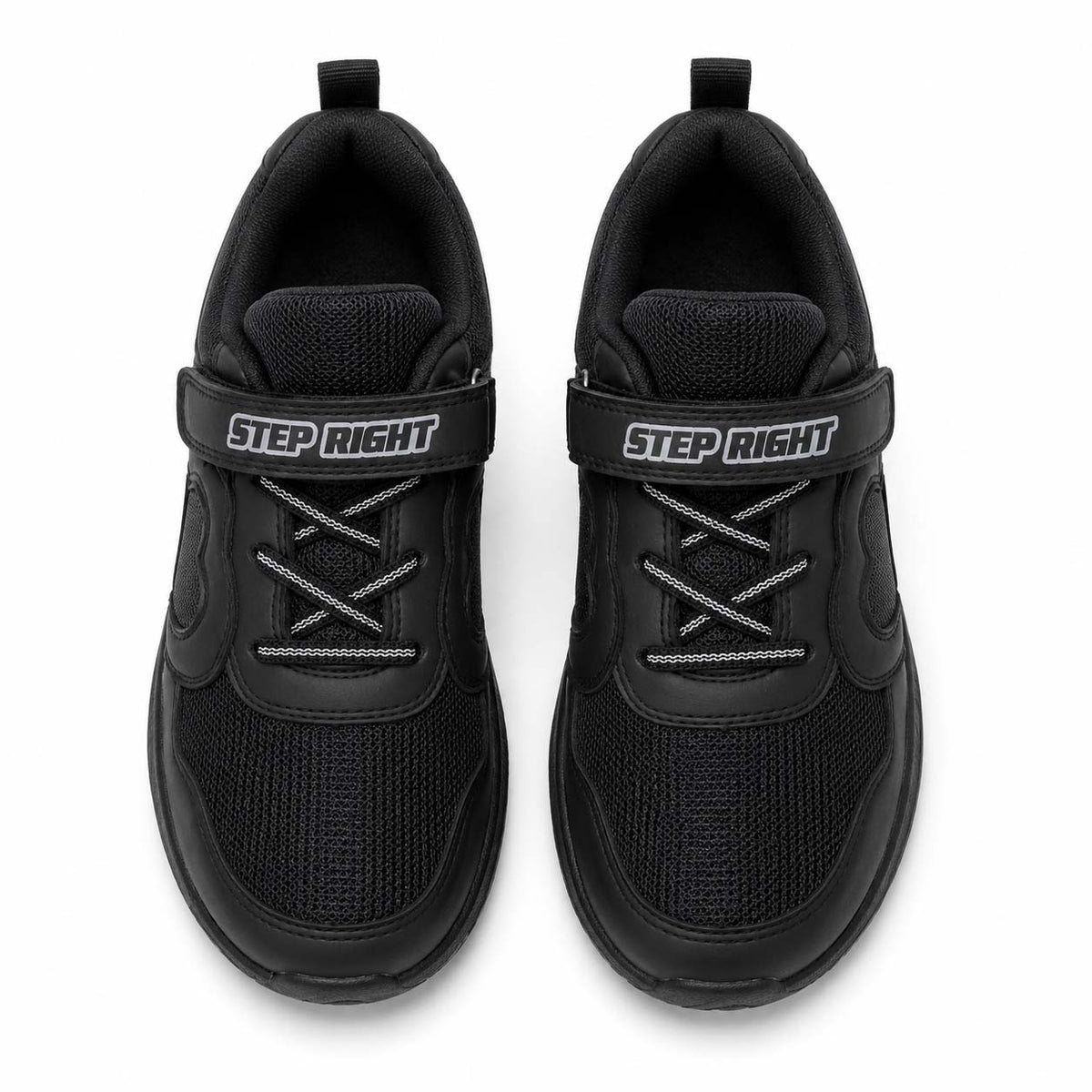 Step Cash kids' school shoe in black, 44021-6015