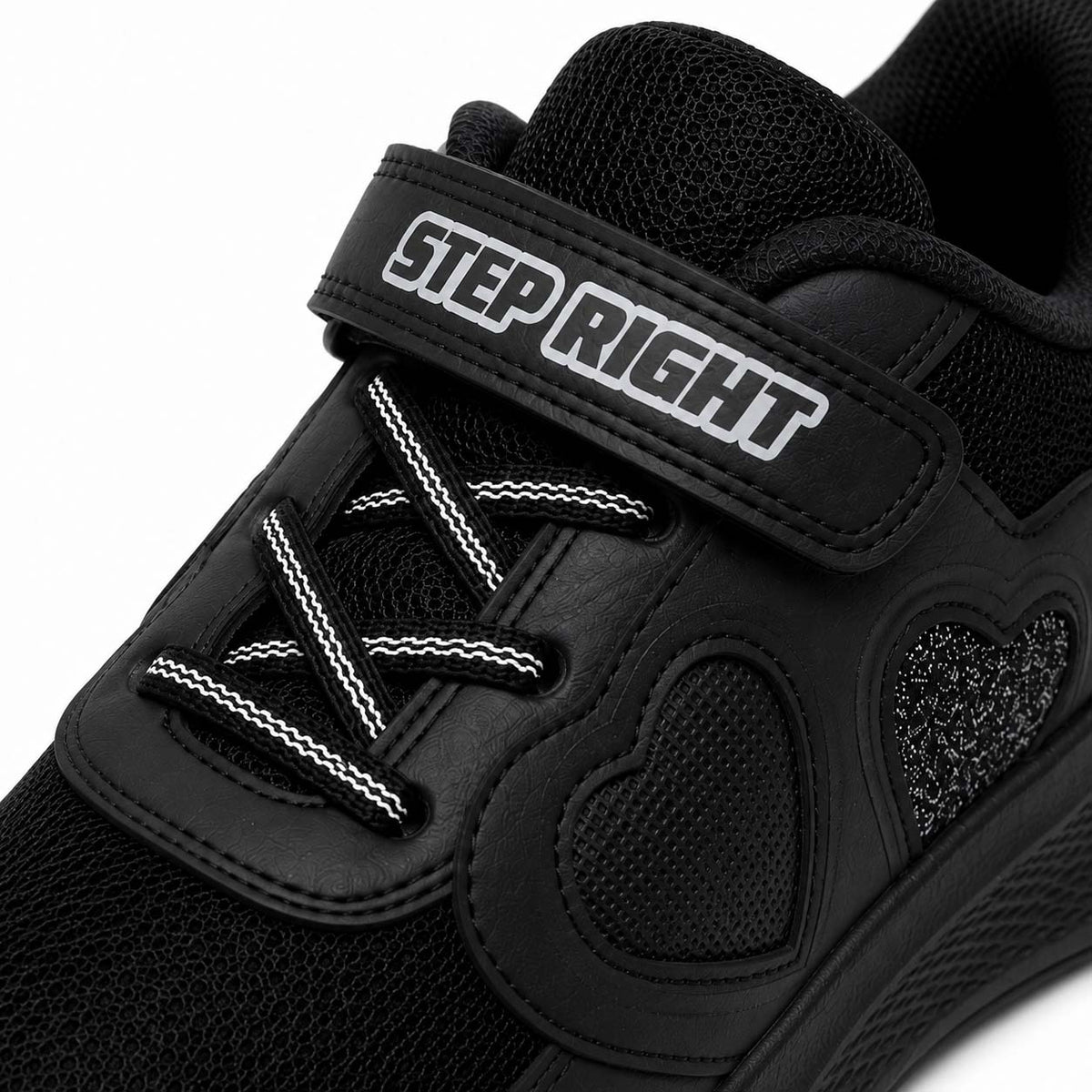Step Cash kids' school shoe in black, 44021-6015