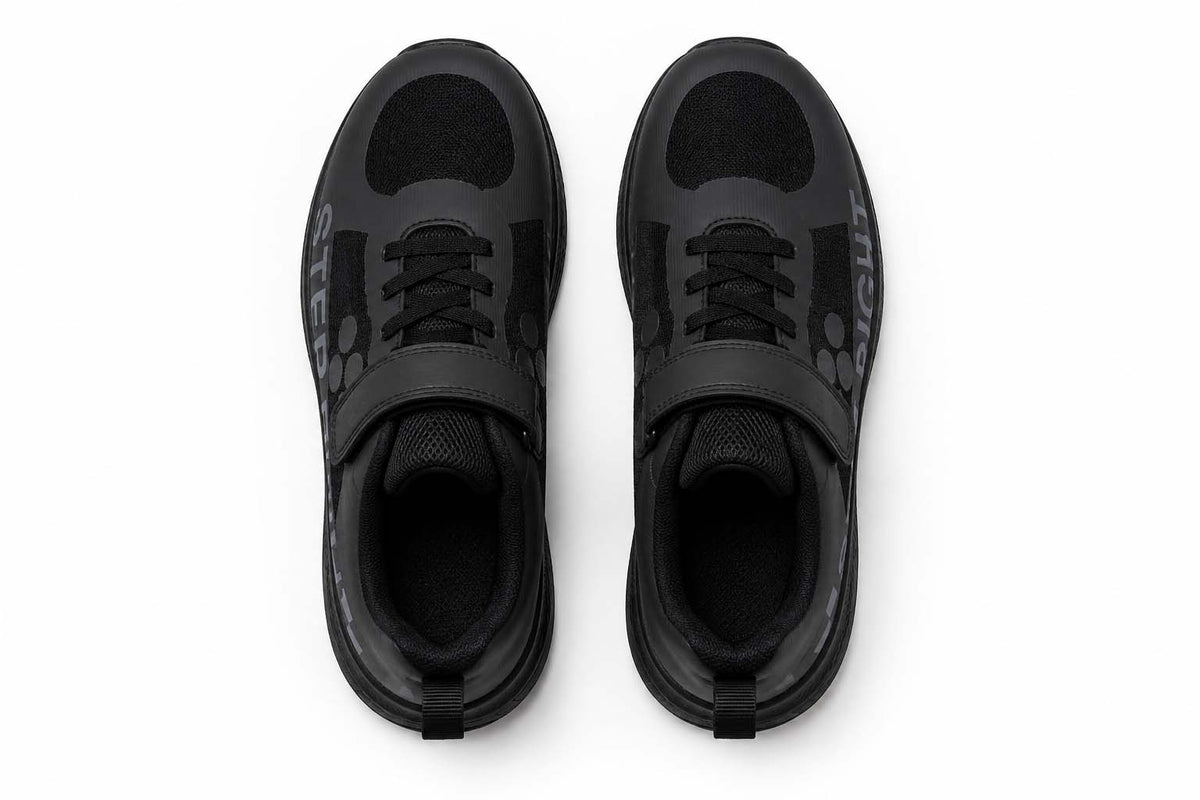 Step Cash kids' school shoe in black, 44021-6055