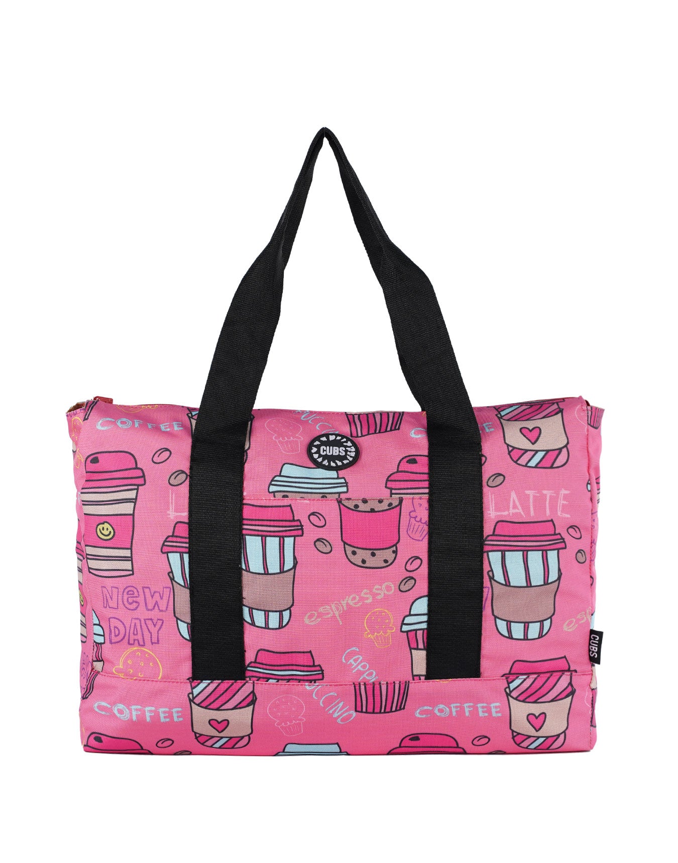 Pink Latte & Summer Fruits Women Tote Bag