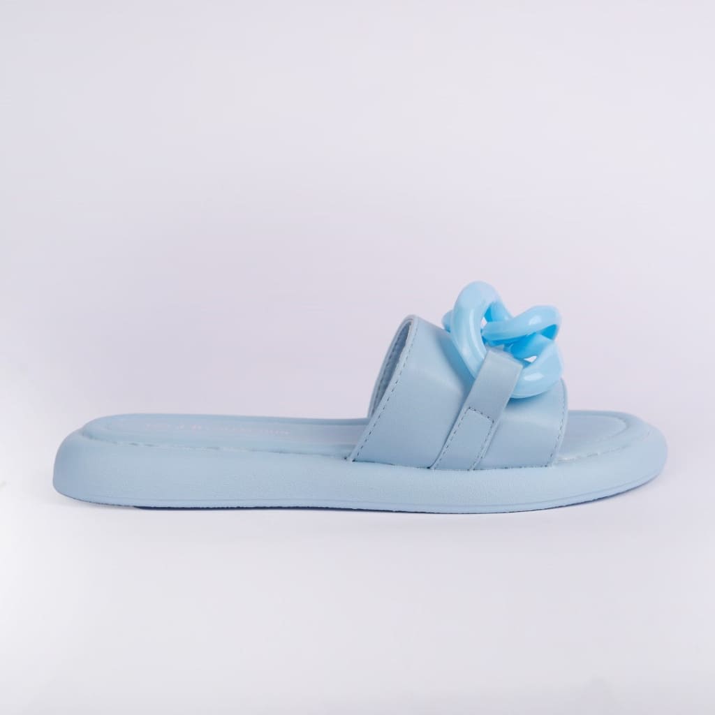 Baby Blue Chain Slides