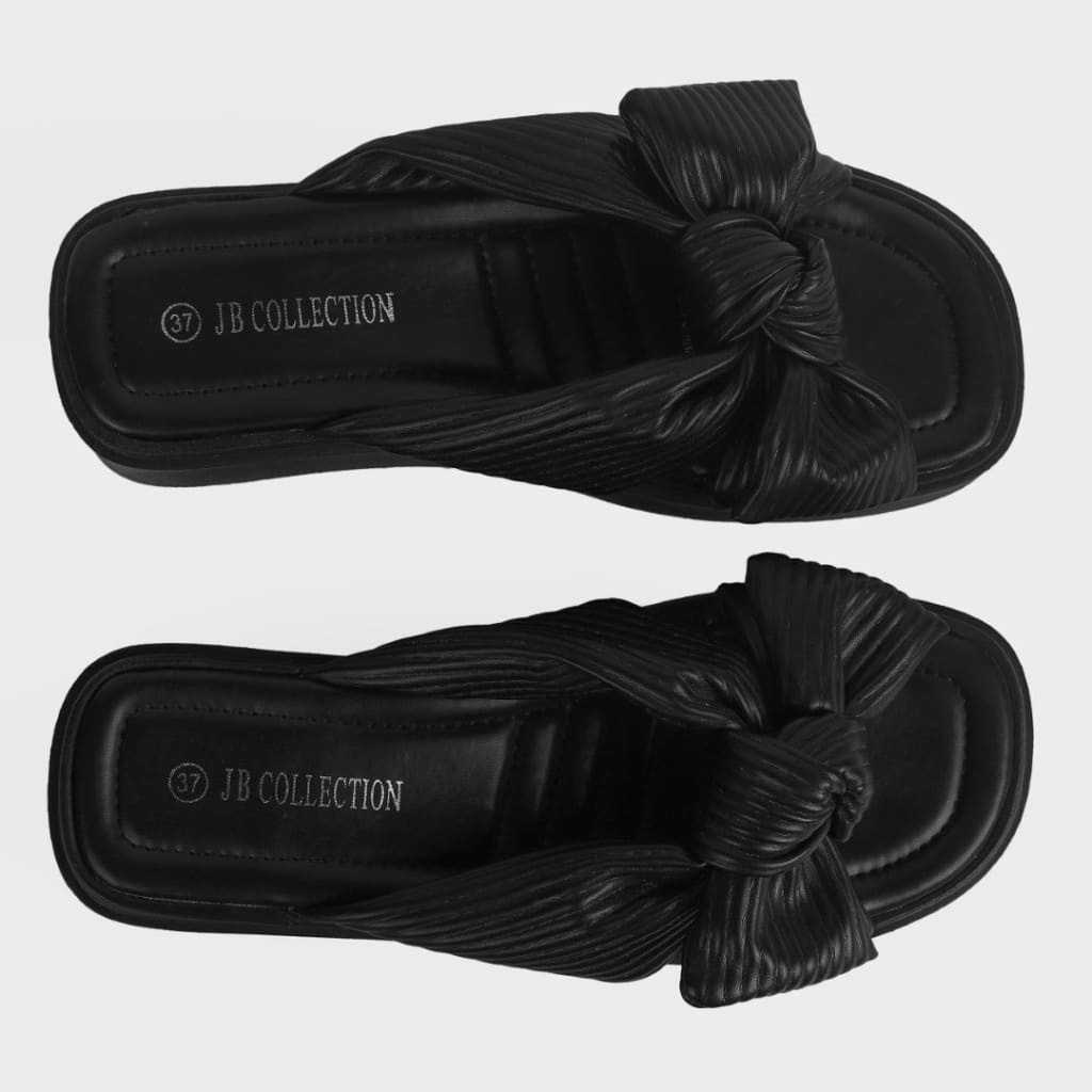 Black Bow Slides