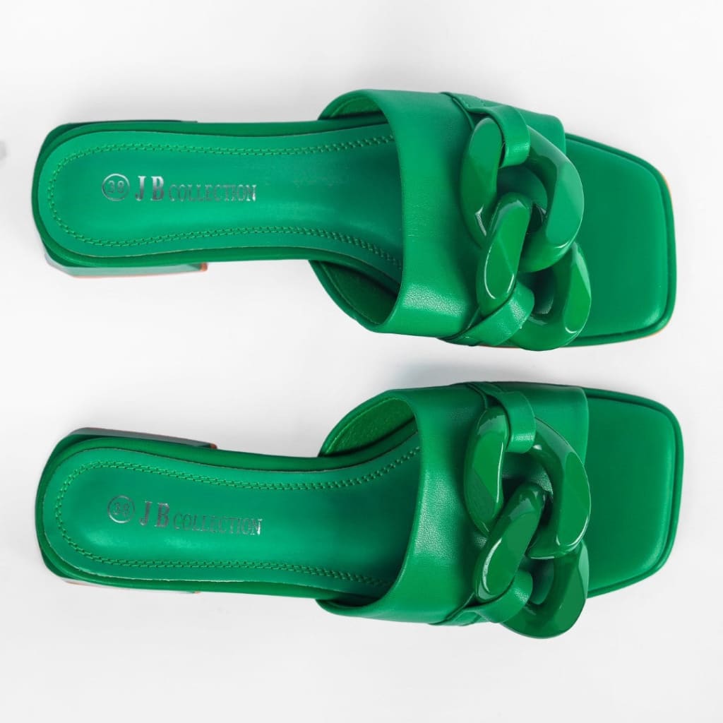 Green Chain Slide - JB Collection