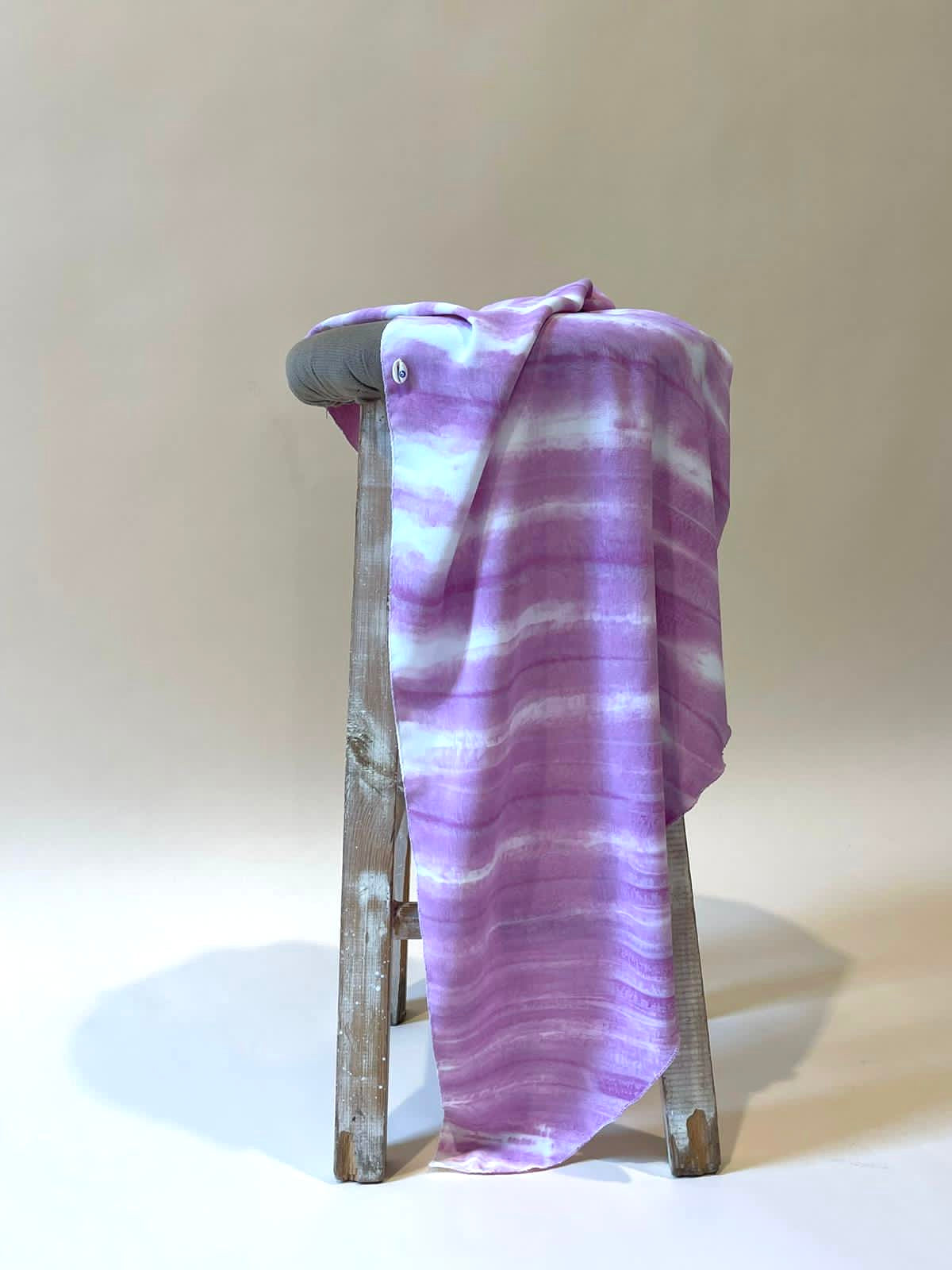 Purple Wave Sarong