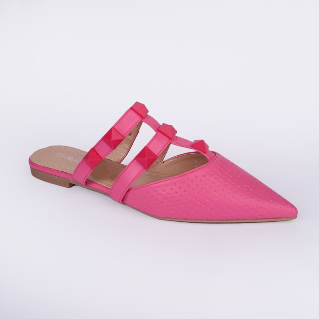 Open Pink Slipper - JB Collection